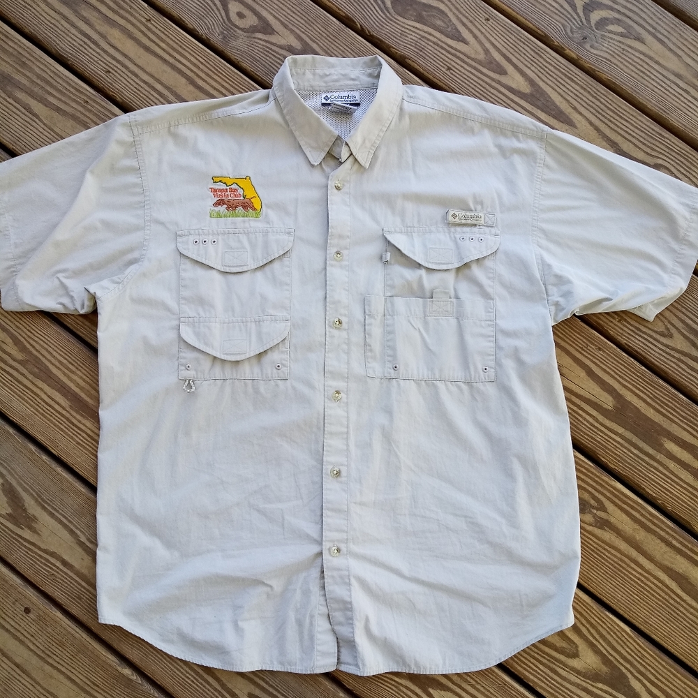 Columbia Vented Outdoorsman Fishing Hunting Shirt